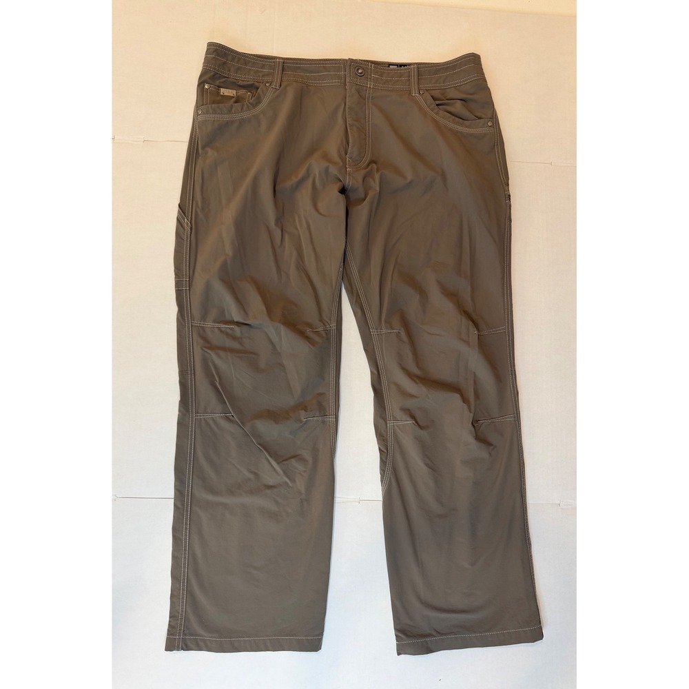 Kuhl Men's 40x30 Outdoor Hiking Pants Brown Utility Articulated
